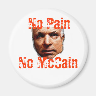Íman Nenhuma dor, nenhum McCain