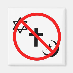 Íman Nenhuma Religião Bem-Vindo Aqui