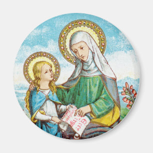 Íman NeoGothic Rua. Anne e Young Mary (SAU 29)