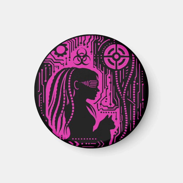 Íman Neon Dread Protocol (Frente)