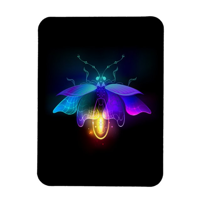 Íman Neon Firefly a preto (Vertical)