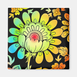 Íman Neon Flowers