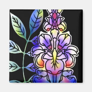 Íman Neon Flowers