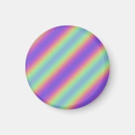 Íman Neon Glow Rainbow Stripe Magnet