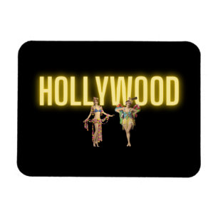 Íman Neon Hollywood & Vintage Beauties