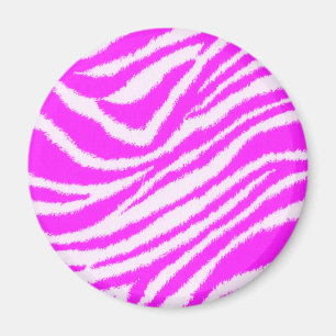 Íman Neon Pink Zebra