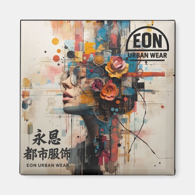 ÍMAN NEON ROSE (Frente)