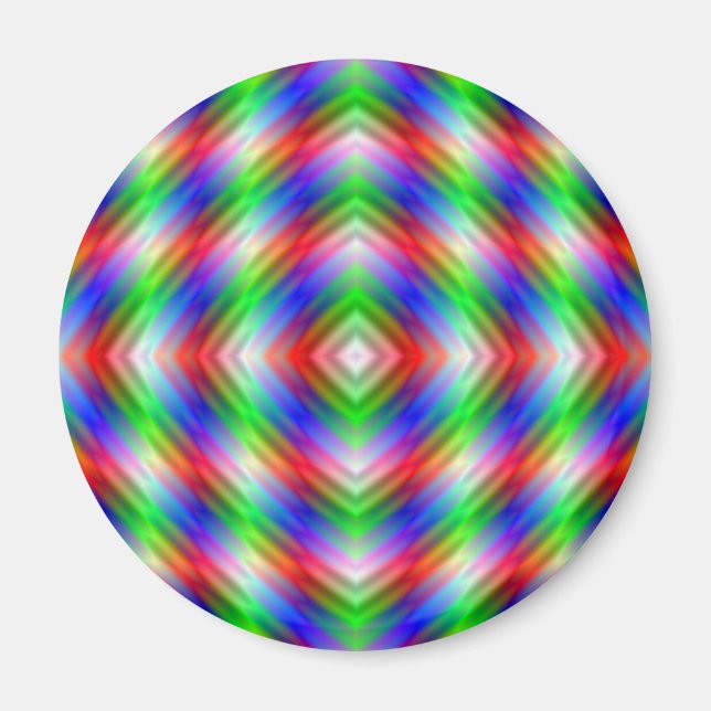 Íman Neon Stripes Magnet (Frente)