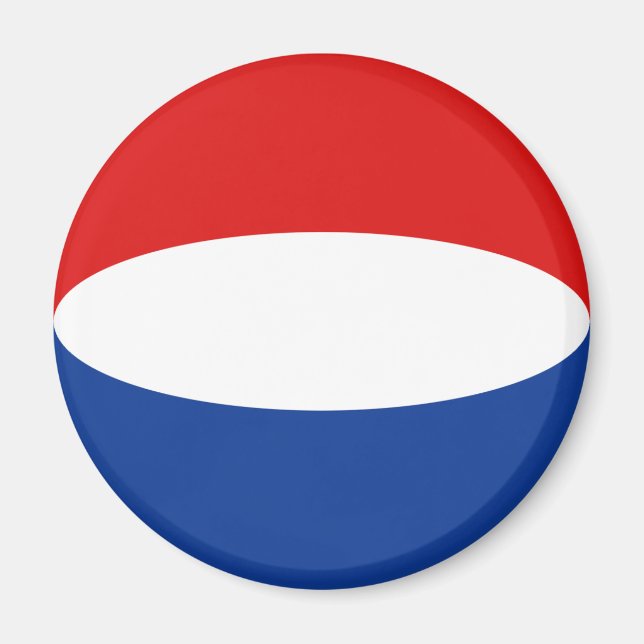 Íman NePaíses Baixos Fisheye Flag Magnet (Frente)