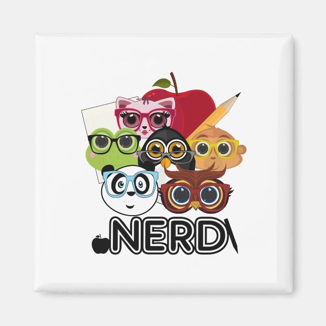 Íman Nerd (Frente)