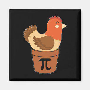 Íman Nerd De Matemática Engraçado De Frango, Engenheiro