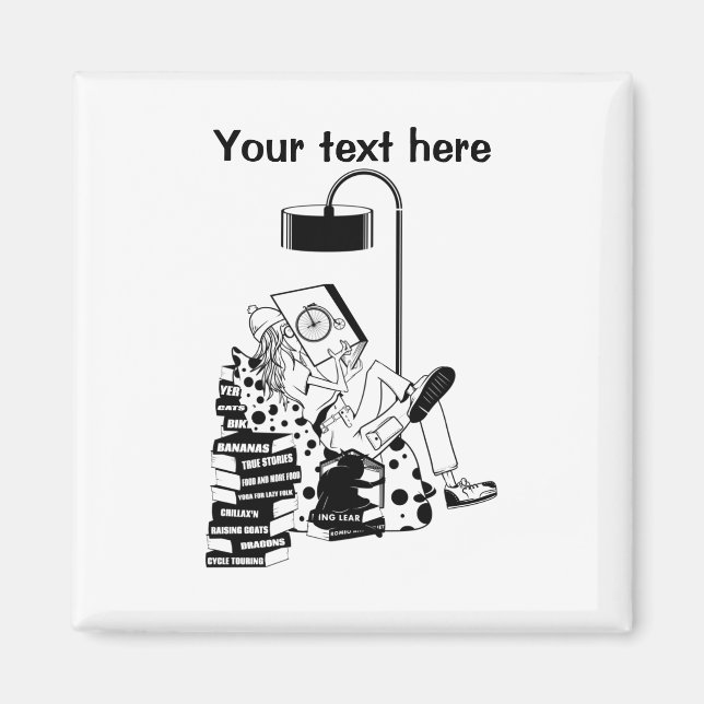 Íman nerd do geek (Frente)