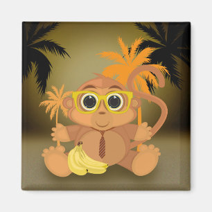 Íman Nerd macaco