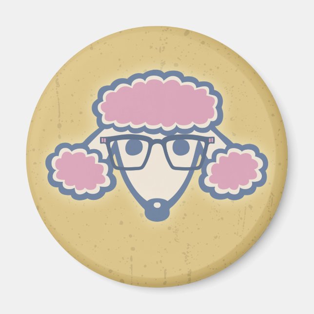 Íman Nerd Poodle (Frente)