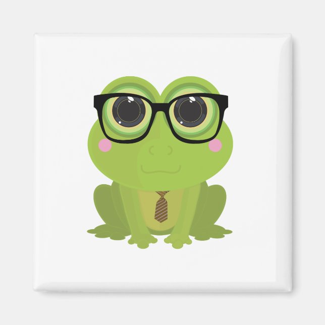 Íman Nerd sapo (Frente)