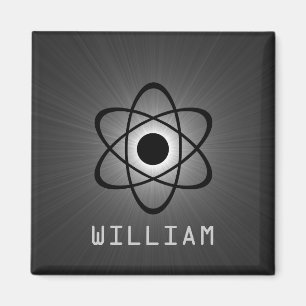 Íman Nerdy Atomic Magnet, Cinzas