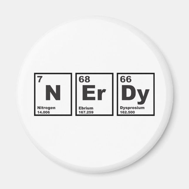 Íman Nerdy Elements (Frente)