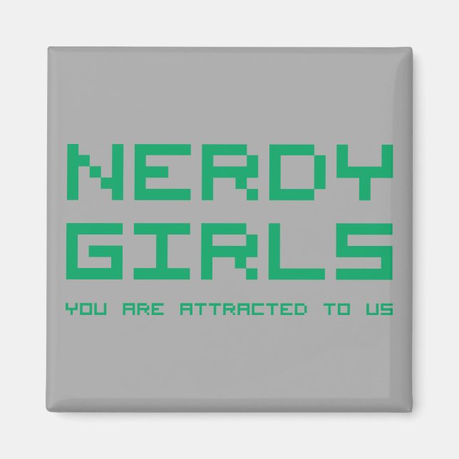 Íman Nerdy Girls 2 (Frente)
