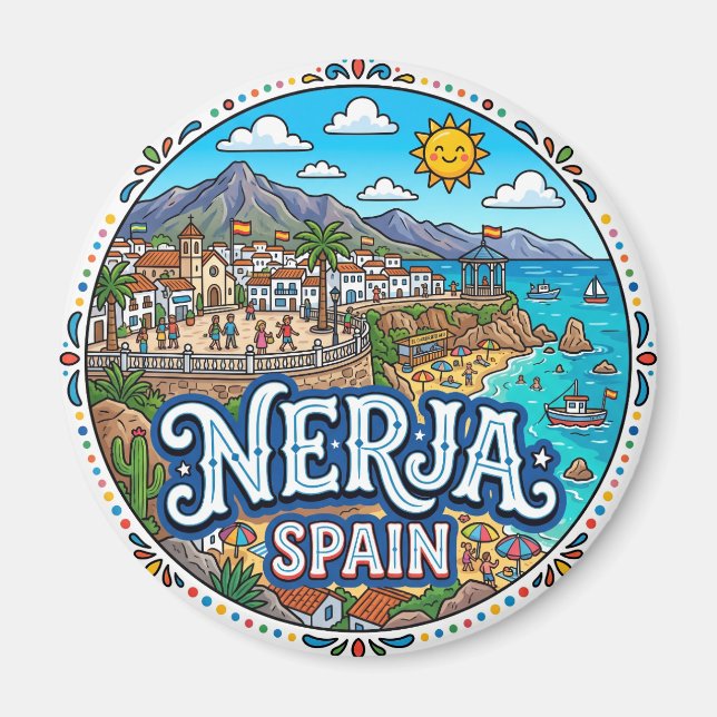 Íman Nerja, Espanha (Frente)
