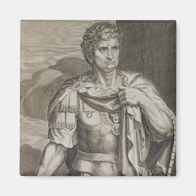 Íman Nero Claudius César Imperador de Roma 54-68 (Frente)