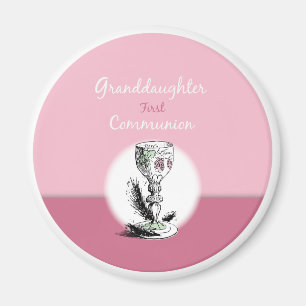 Íman Neta Primeira Comunhão Rosa, Chalice