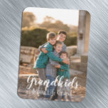 Íman Netos tornam a vida grandiosa<br><div class="desc">Netos fazem da vida um grande presente de fotos da família personalizada. Crédito fotográfico Fotografia © Storytree Studios,  Stanford,  CA. O modelo de foto deve ser substituído por sua própria foto</div>