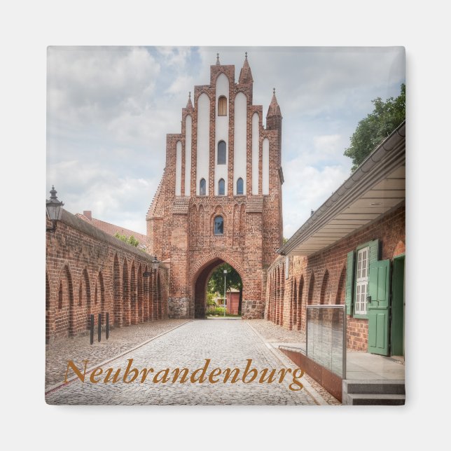 Íman Neubrandenburg Friedländer Tor (Frente)