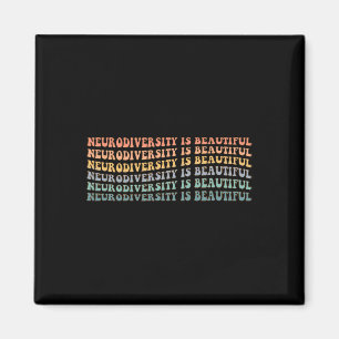 Íman Neurodiversidade é bonita - consciência autista