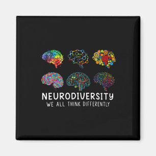 Íman Neurodiversidade Todos Pensamos Diferentemente Cér