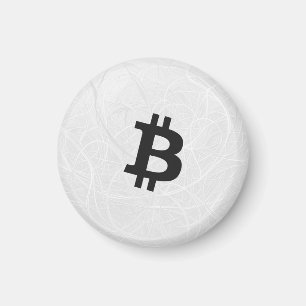 Íman Neurônio Bitcoin Branco