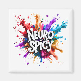 Íman NEUROSPICY neurodiversity autism adhd dyslexia