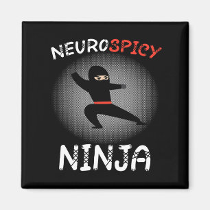 Íman Neurospicy Ninja Autismo Camisa Para Crianças Neur