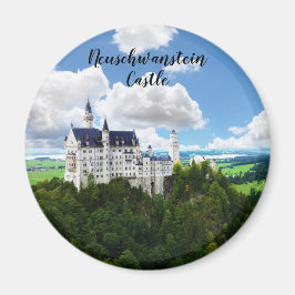 Íman Neuschwanstein Castle Bavaria Alemanha Fotografia
