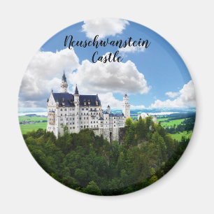 Íman Neuschwanstein Castle Bavaria Alemanha Fotografia