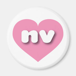Íman Nevada Pink Heart - Amor