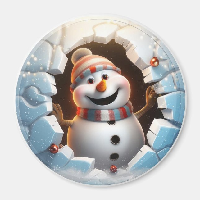 Íman Neve 3D (Frente)