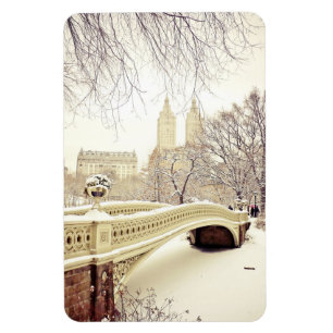 Íman Neve do Central Park - inverno New York
