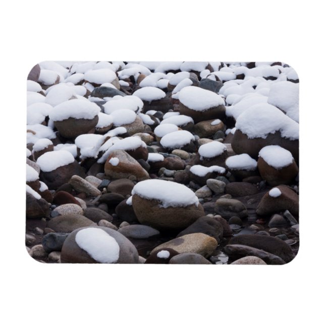 Íman Neve e Rochas, Parque Nacional Mt. Rainier (Horizontal)