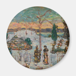 Íman Neve em abril por Maurice Prendergast, Arte Antiga