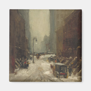 Íman Neve em Nova Iorque (inverno em NYC)