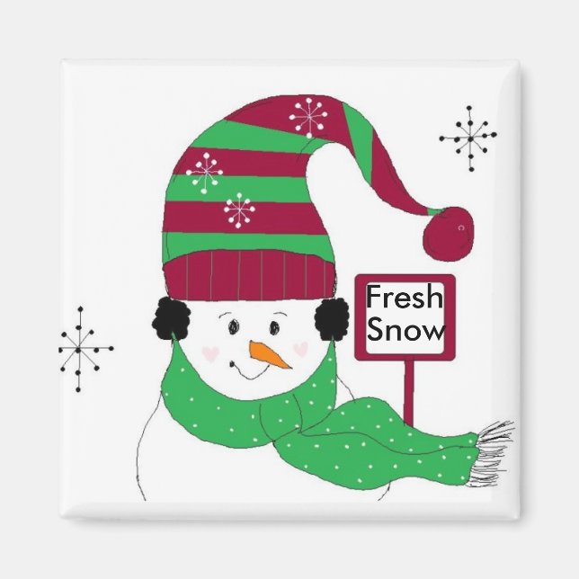 Íman Neve fresca (Frente)