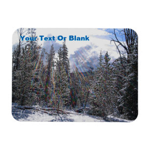 Íman Neve Fresca No Relâmpago Rápido