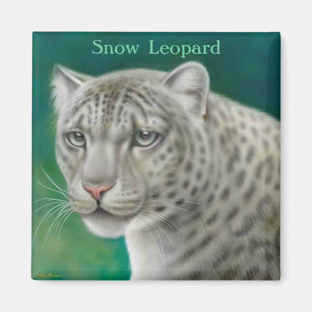 Íman Neve Leopardo Magneto (Frente)