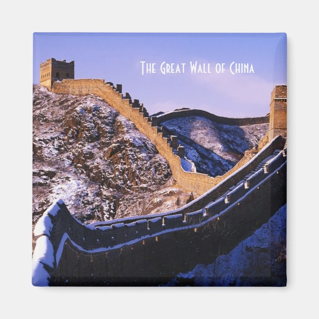 Íman Neve no Muro Excelente da China (Frente)