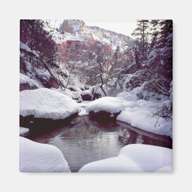 Íman Neve profunda nos Middle Emerald Pools (Frente)