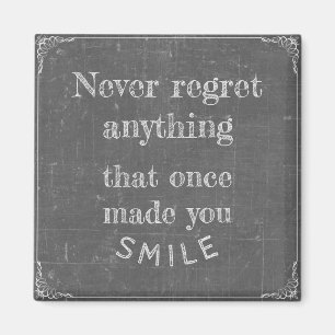 Íman Never regret anything