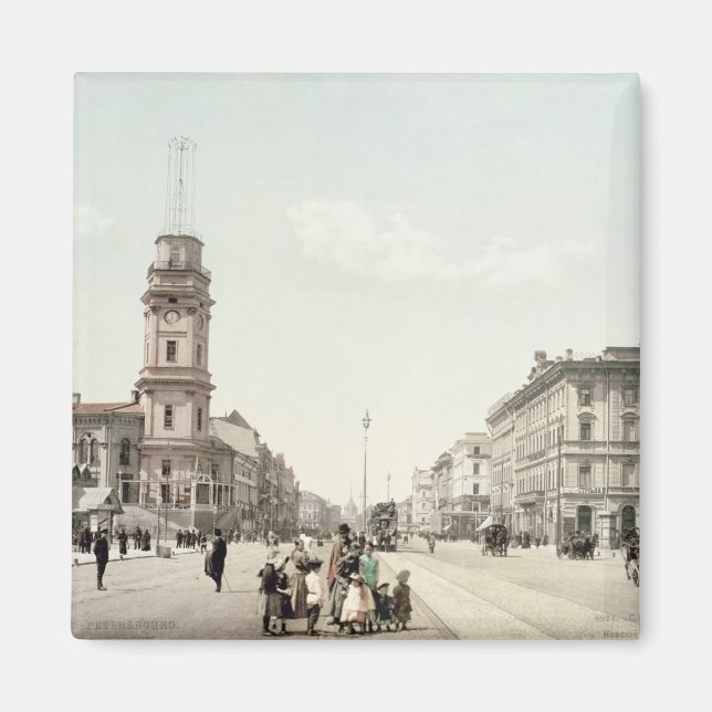 Íman Nevsky Prospekt, Rua. Petersburgo (Frente)