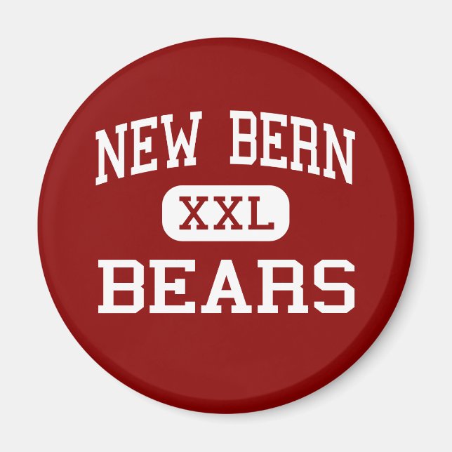 Íman New Bern - Bears - High - New Bern North Carolina (Frente)