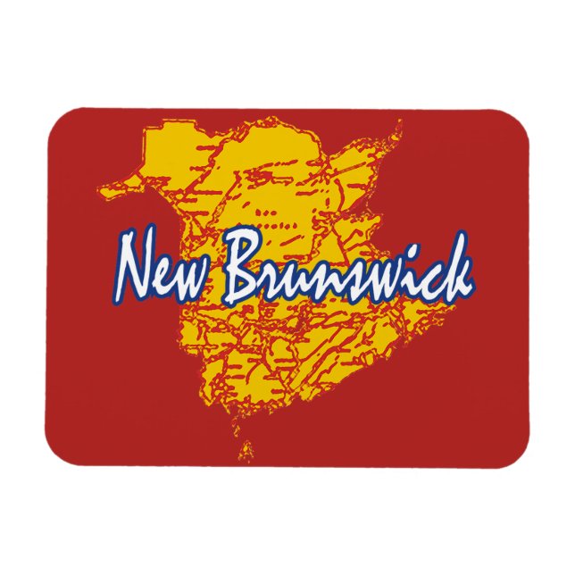 Íman New Brunswick (Horizontal)