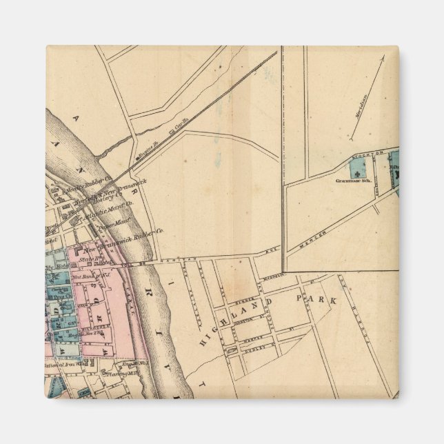 Íman New Brunswick, Princeton (Frente)